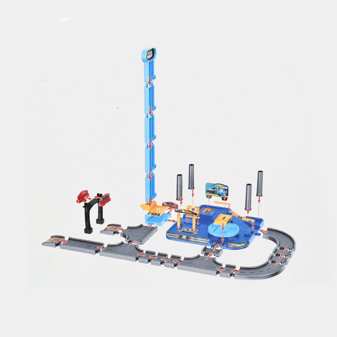 Parking Lot Puzzle Track