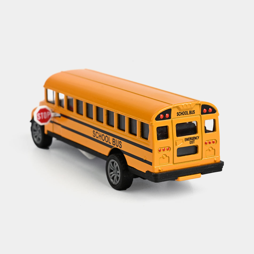 Die-Cast Yellow School Bus