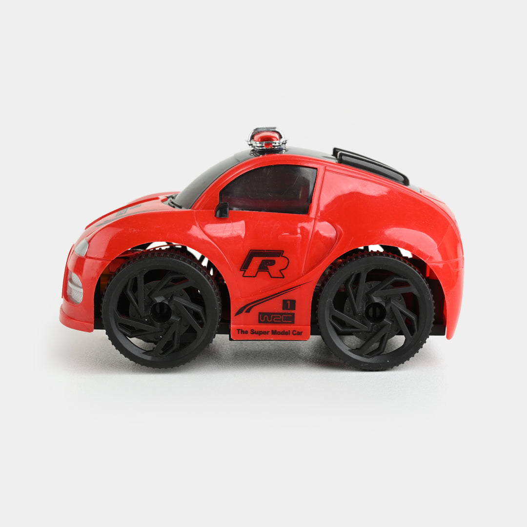 3D Police Car Toy with Light & Sound