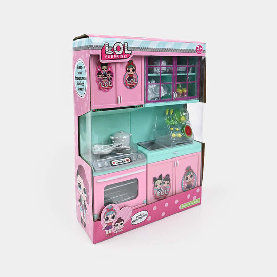 Little Cooking Kitchen Set Design For Kids