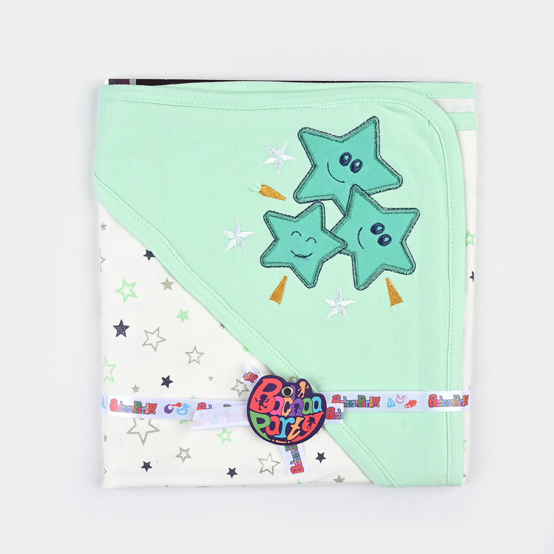 Baby Printed Wrapping Sheet Star