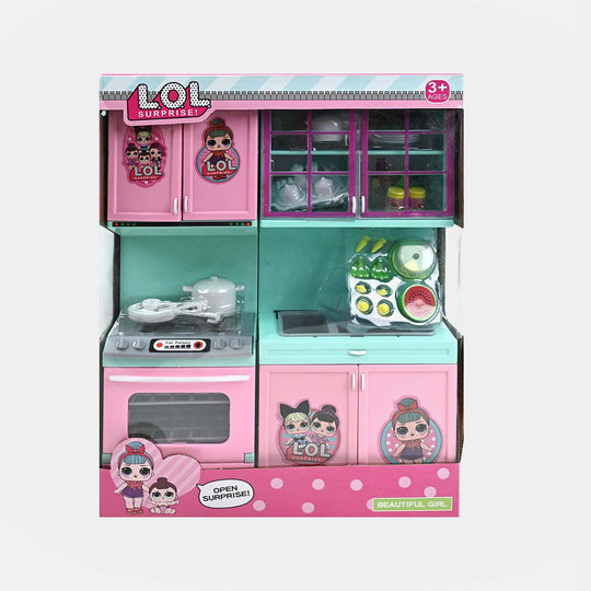 Little Cooking Kitchen Set Design For Kids