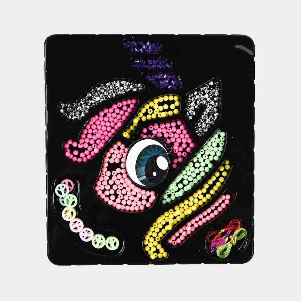 Fashion Girl Deluxe Glitter Beads Play Set | Create Your Own Jewelry