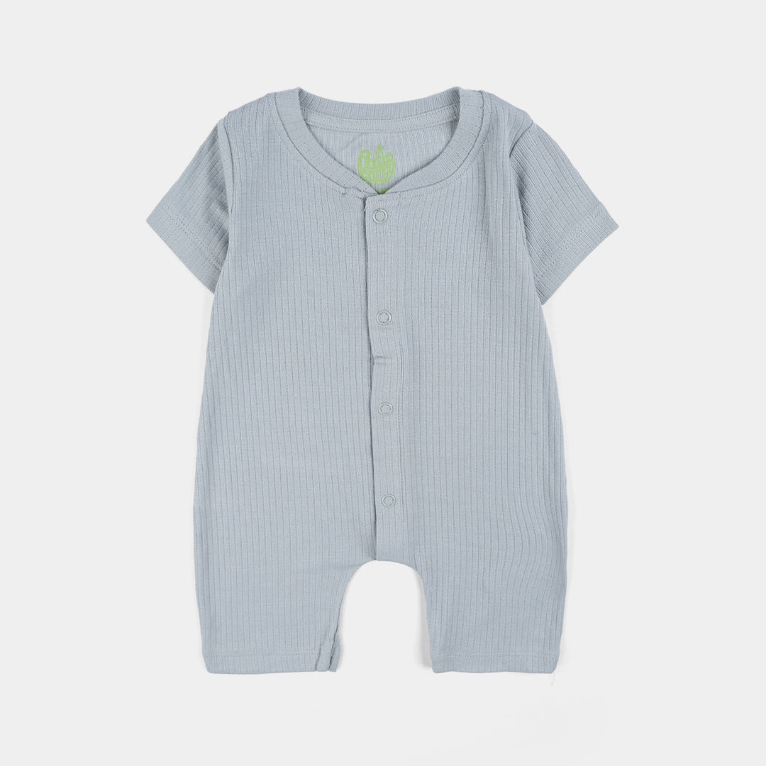 Infant Boys Bamboo Viscose Set (Romper + Bib) - Multi