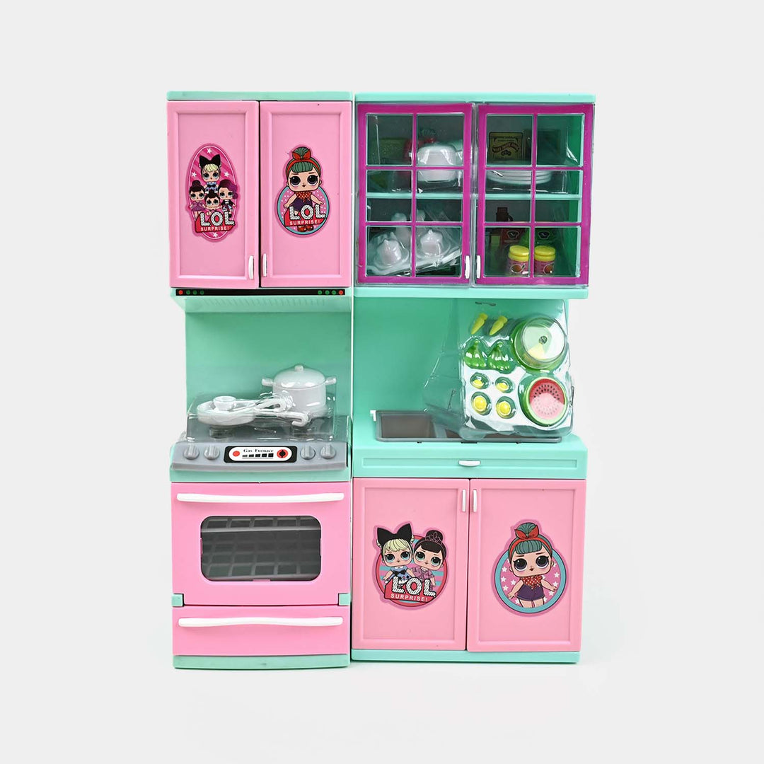 Little Cooking Kitchen Set Design For Kids