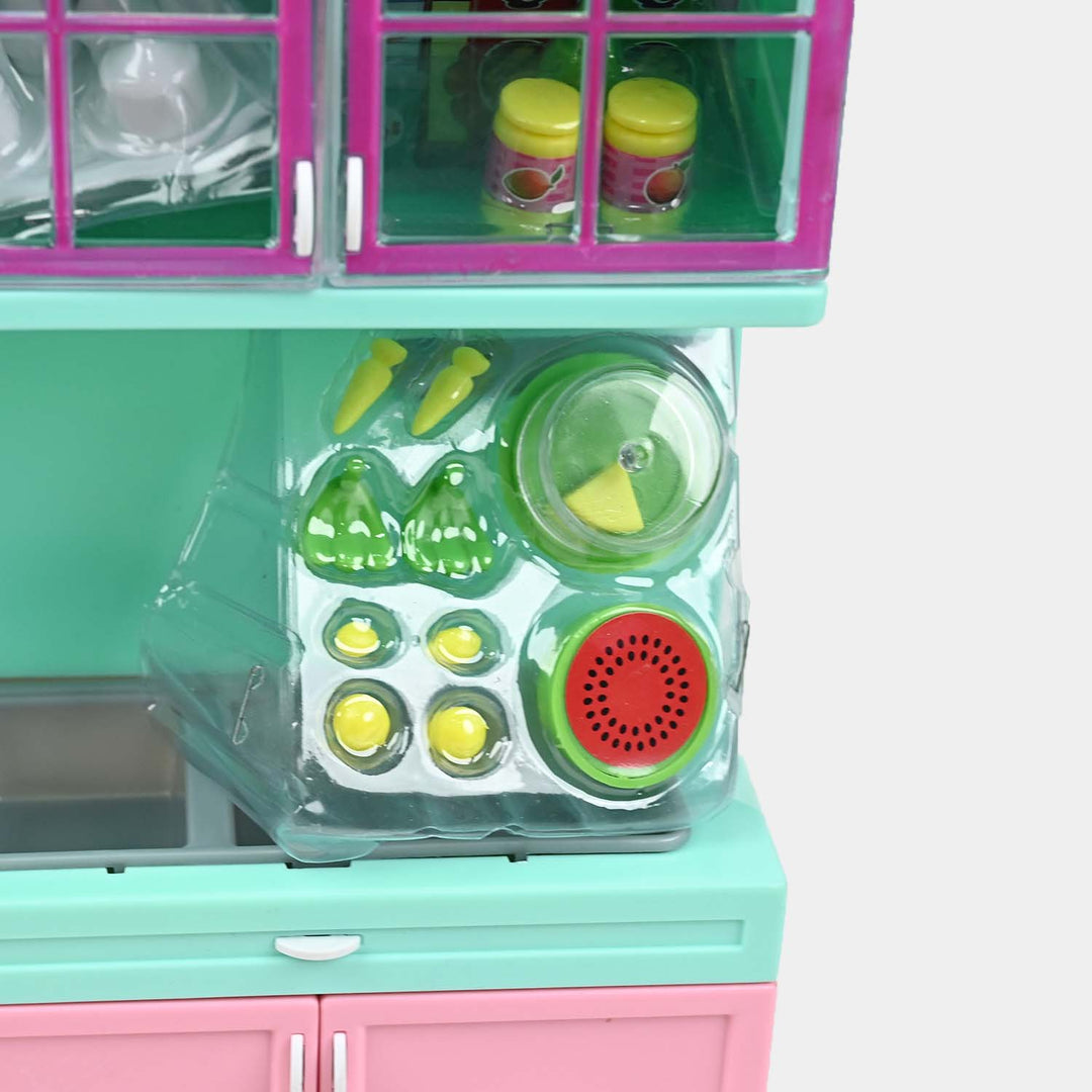 Little Cooking Kitchen Set Design For Kids