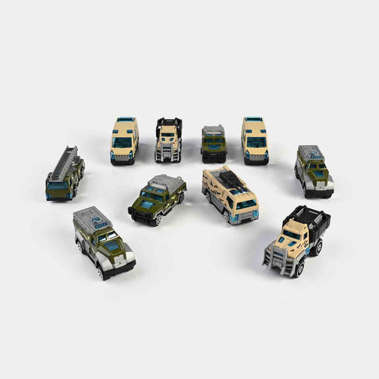 Metal Die-Cast Mini Monster Trucks Collection | 10Pcs