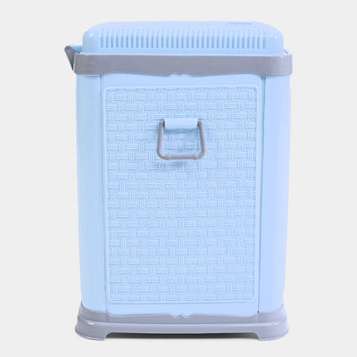 Durable Plastic Laundry Basket | Blue