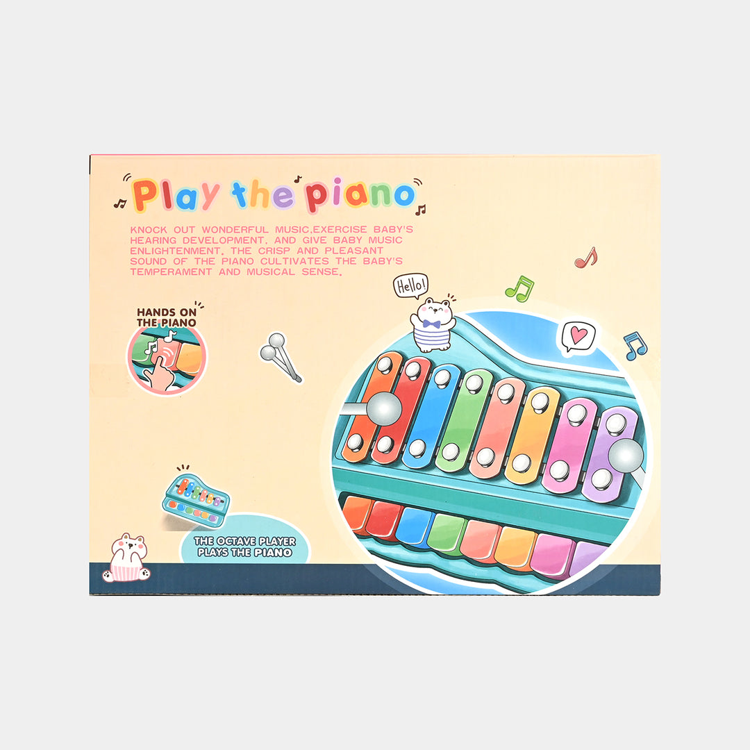 2 in 1 Piano & Eight Tone Xylophone