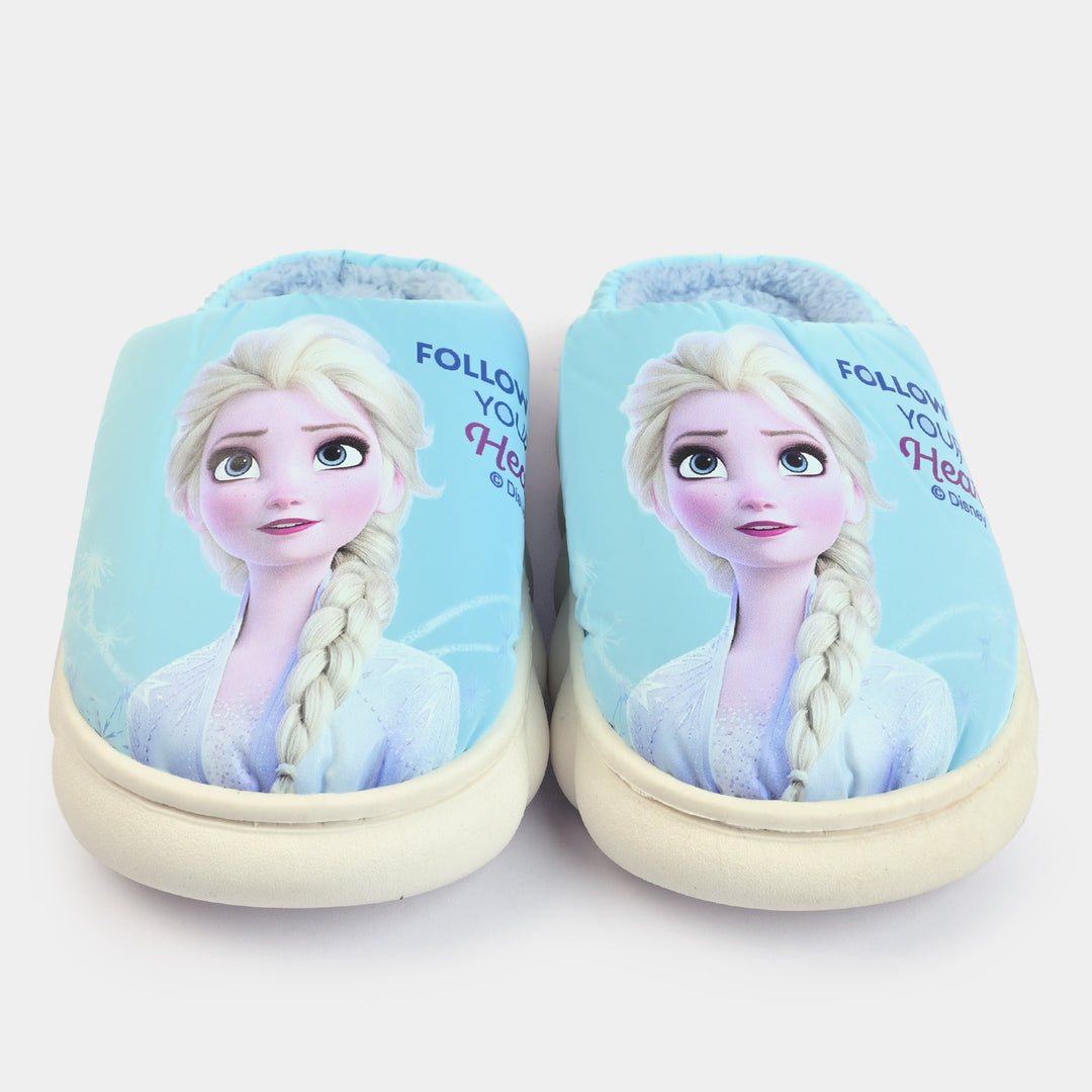 Character Girls Fur Slipper-Blue