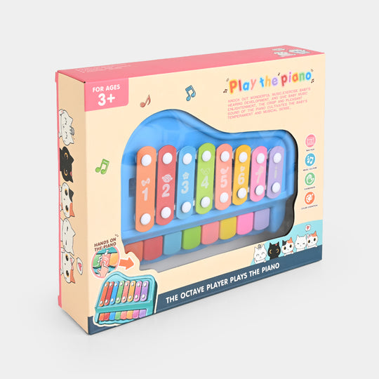 2 in 1 Piano & Eight Tone Xylophone