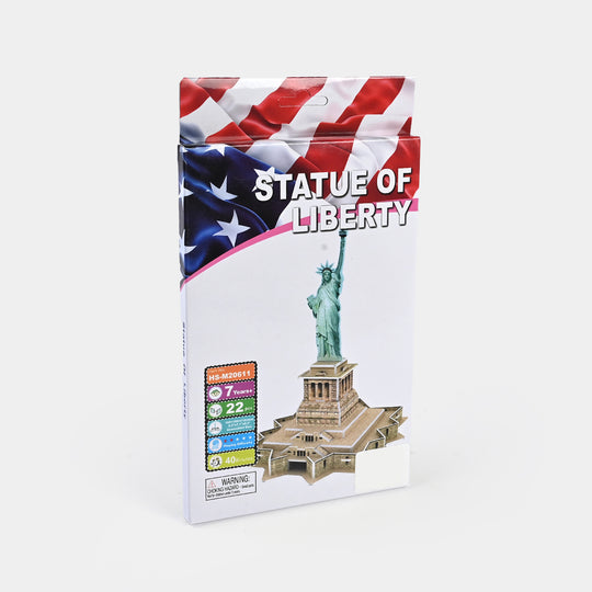 DIY 3D Puzzle Statue of Liberty 22 Pcs Set