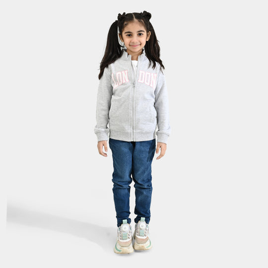 Girls Fleece Jacket LONDON