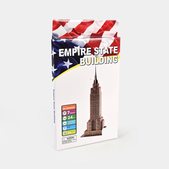 DIY 3D Puzzle Empire State Building 24 Pcs Set