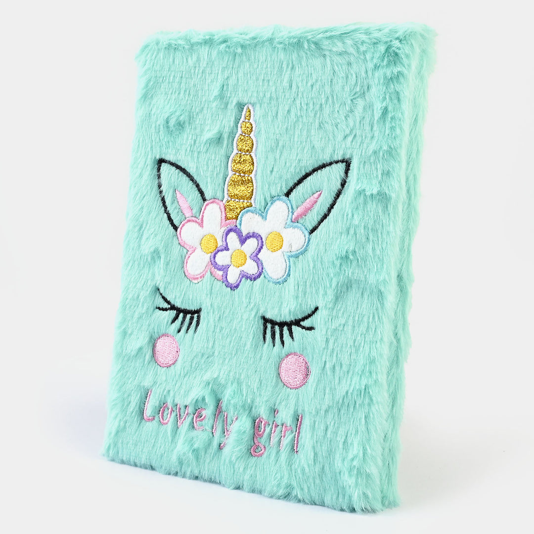 Cute Character Fur Diary/Notebook