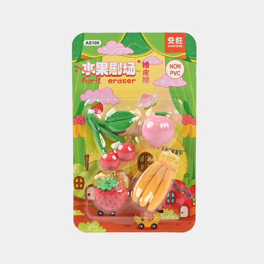 Multi Design Erasers For Kids