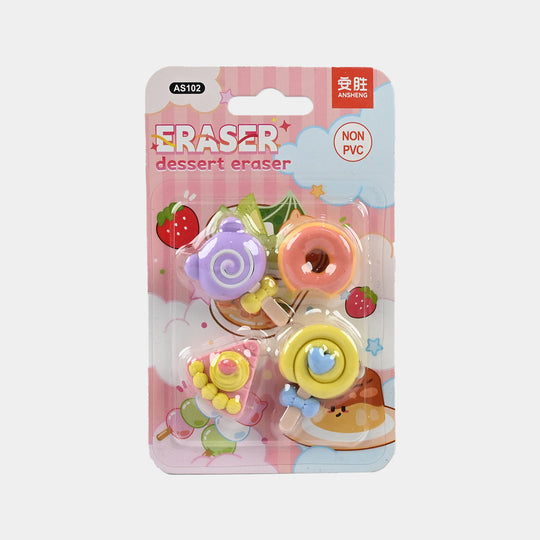 Multi Design Erasers For Kids