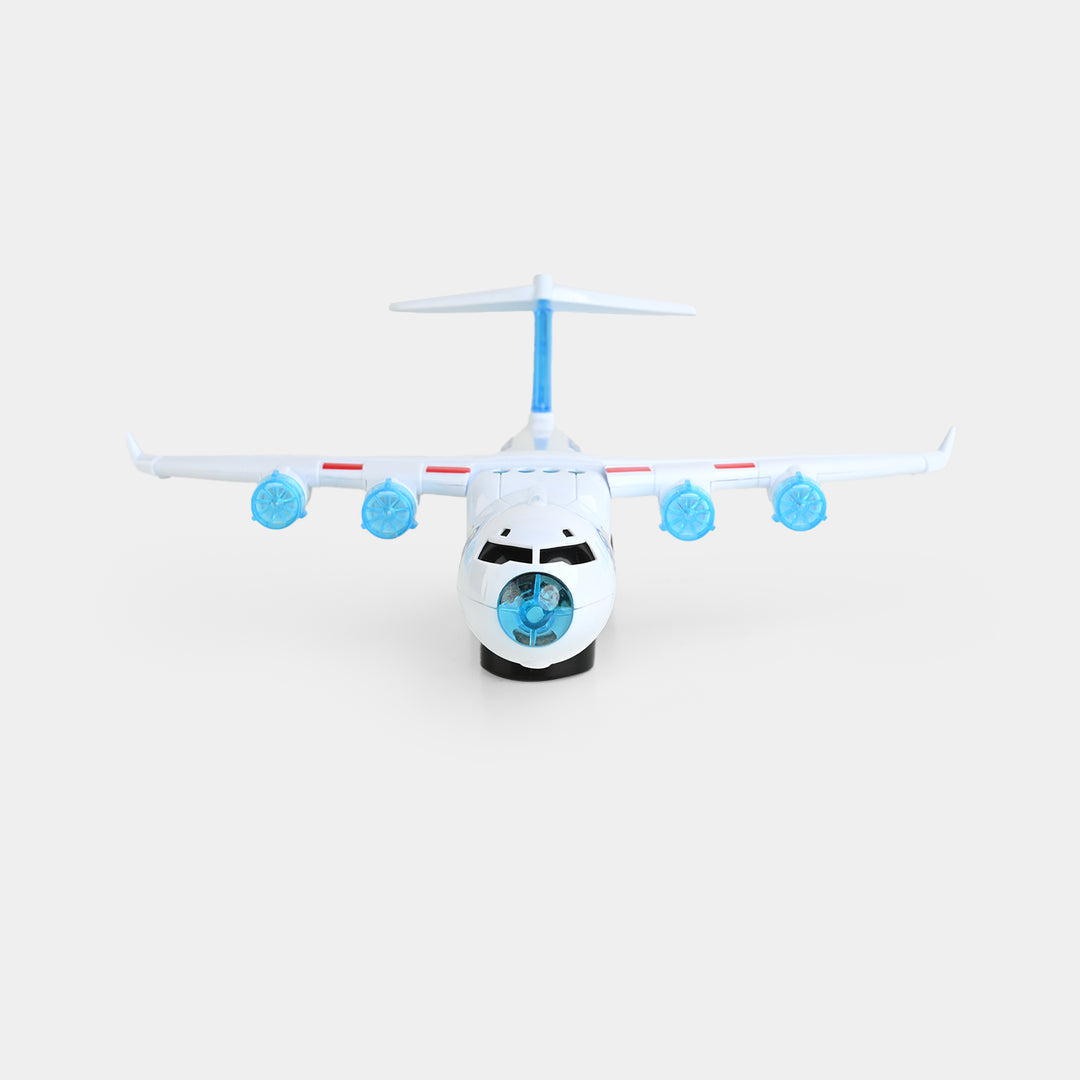 Rescue Aeroplan With Lights and Sound Toy