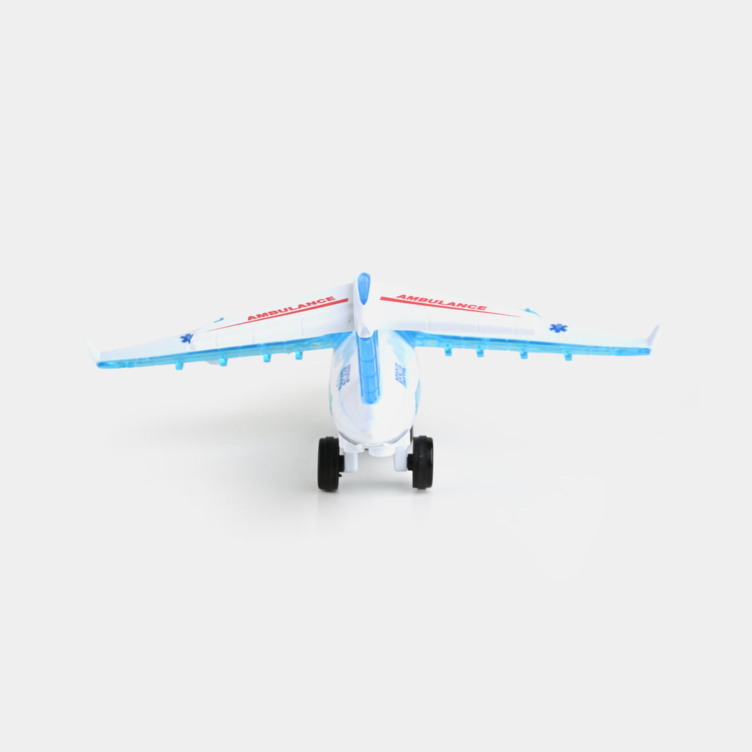 Rescue Aeroplan With Lights and Sound Toy