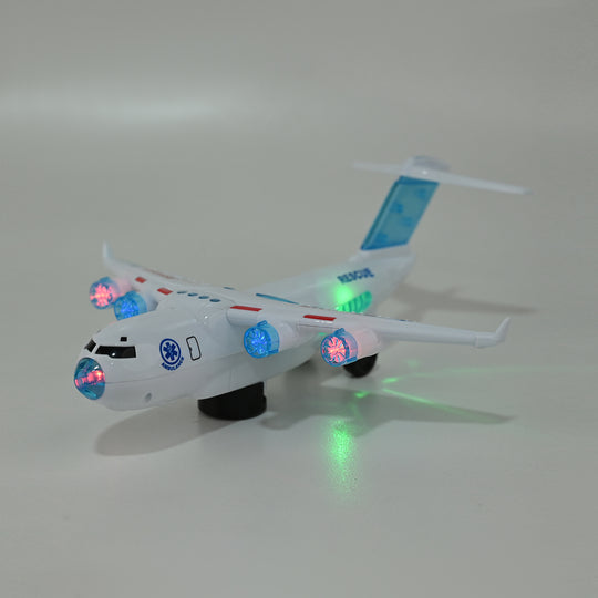 Rescue Aeroplan With Lights and Sound Toy