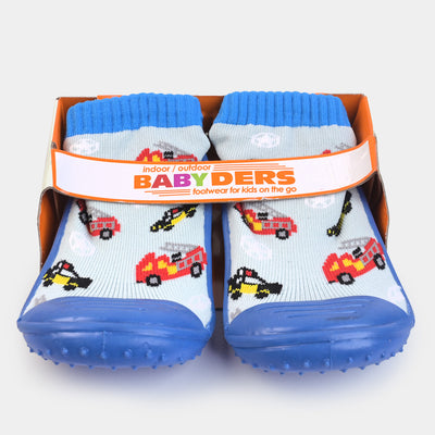 Infant Soft Rubber Skidder Footwear