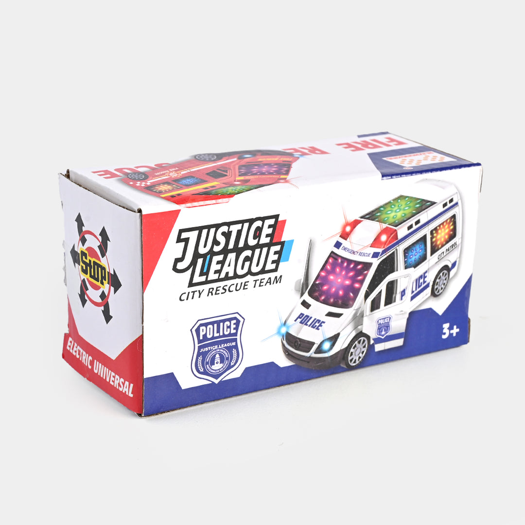 Rush & Rescue Vehicle Toy with Light and Sound for Kids