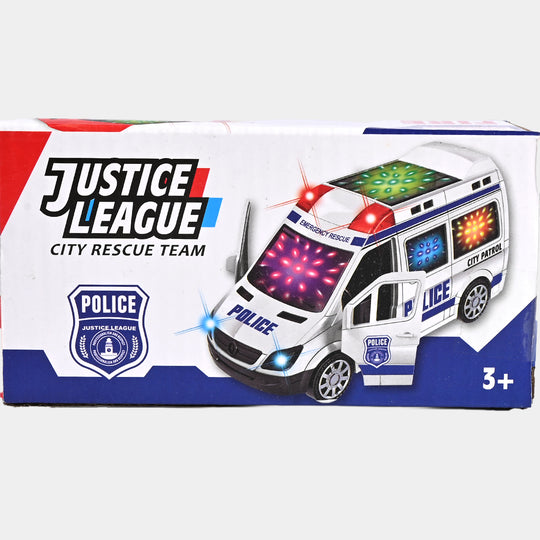 Rush & Rescue Vehicle Toy with Light and Sound for Kids