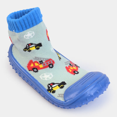 Infant Soft Rubber Skidder Footwear