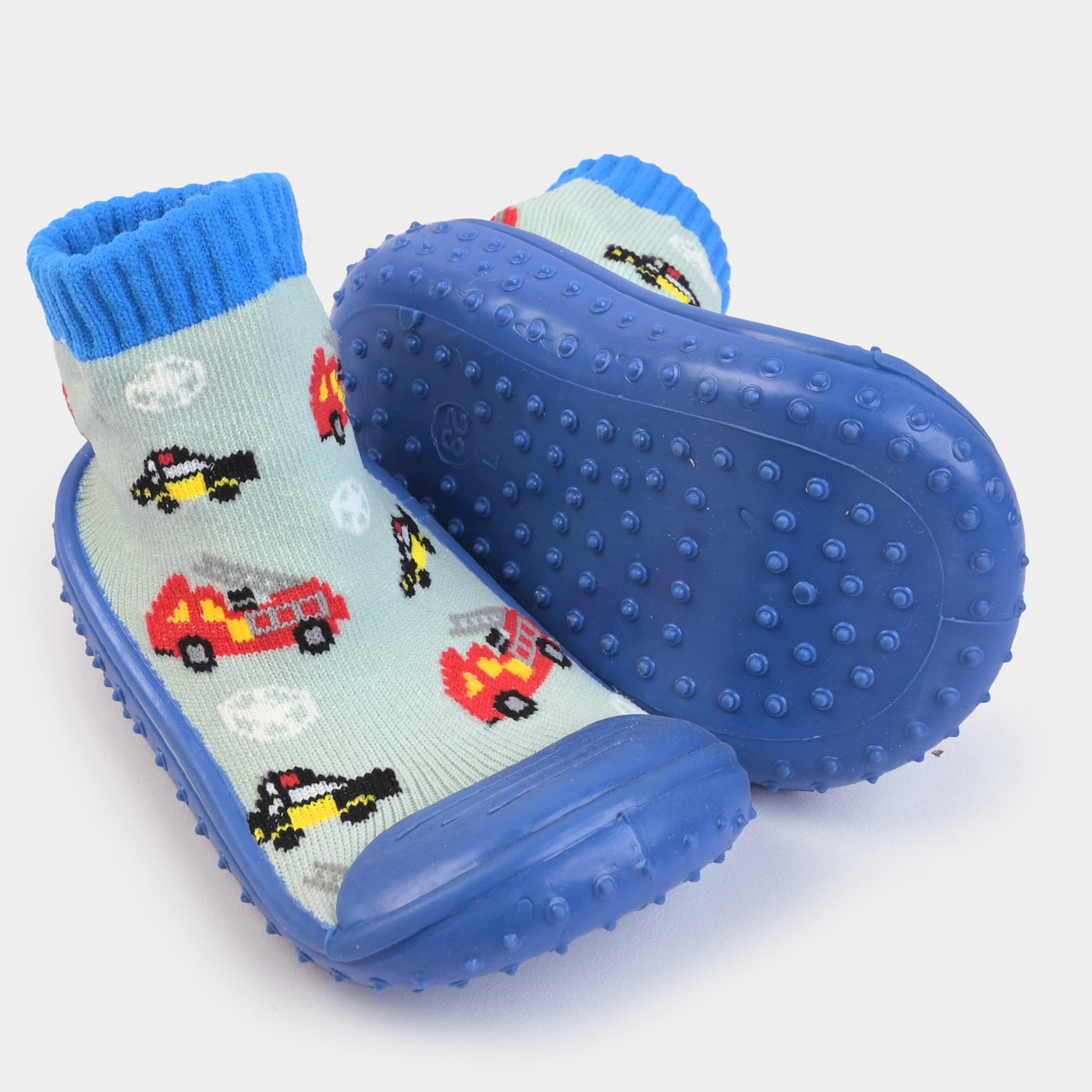 Infant Soft Rubber Skidder Footwear