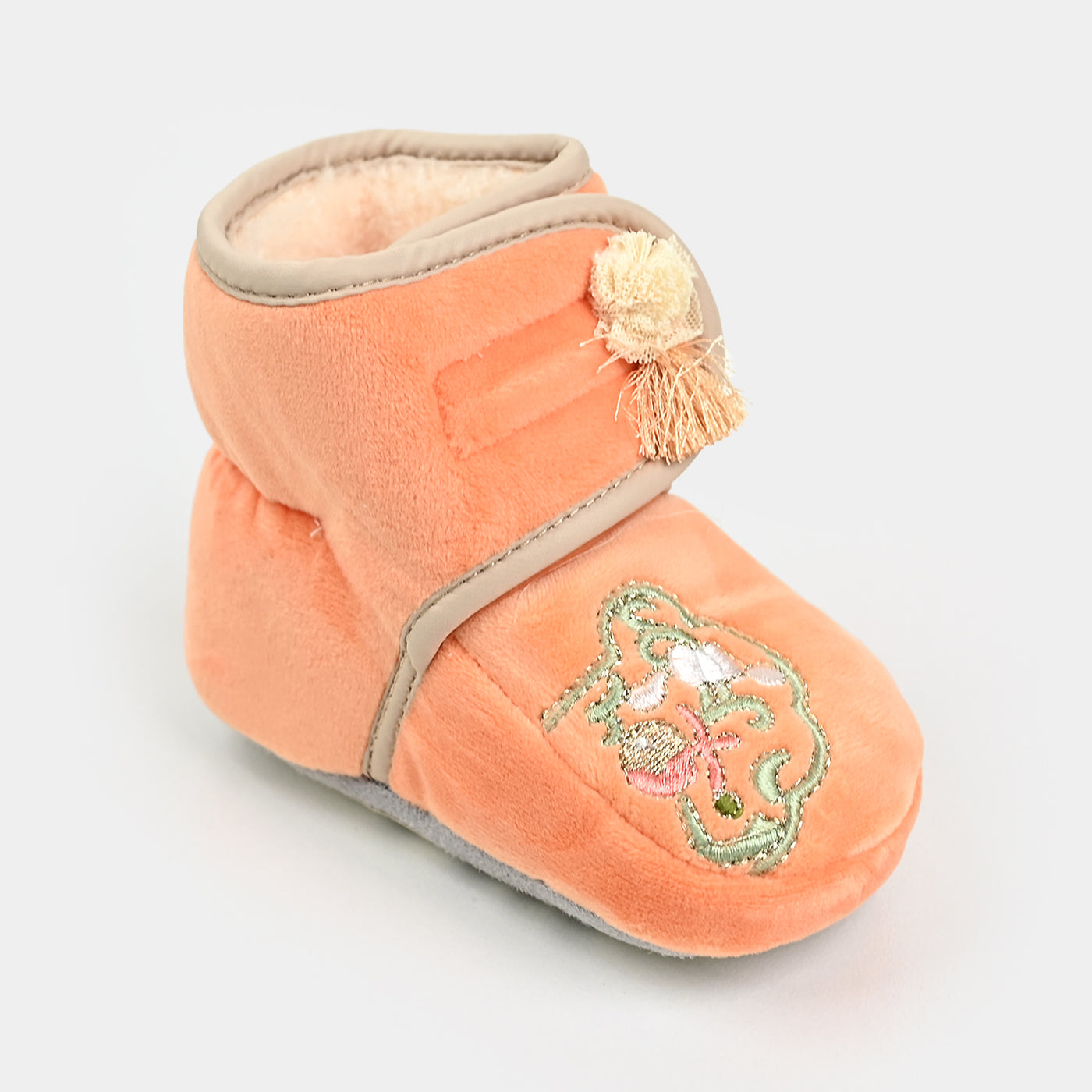 Baby Winter  Fur Shoes | Orange