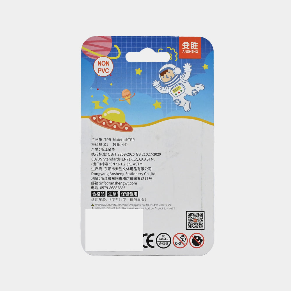 Multi Design Erasers For Kids