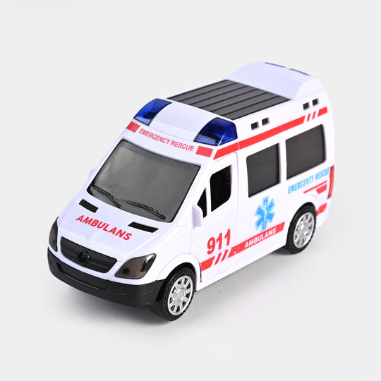 Rush & Rescue Vehicle Toy with Light and Sound for Kids