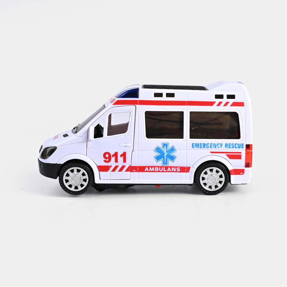 Rush & Rescue Vehicle Toy with Light and Sound for Kids