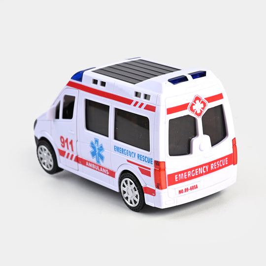 Rush & Rescue Vehicle Toy with Light and Sound for Kids