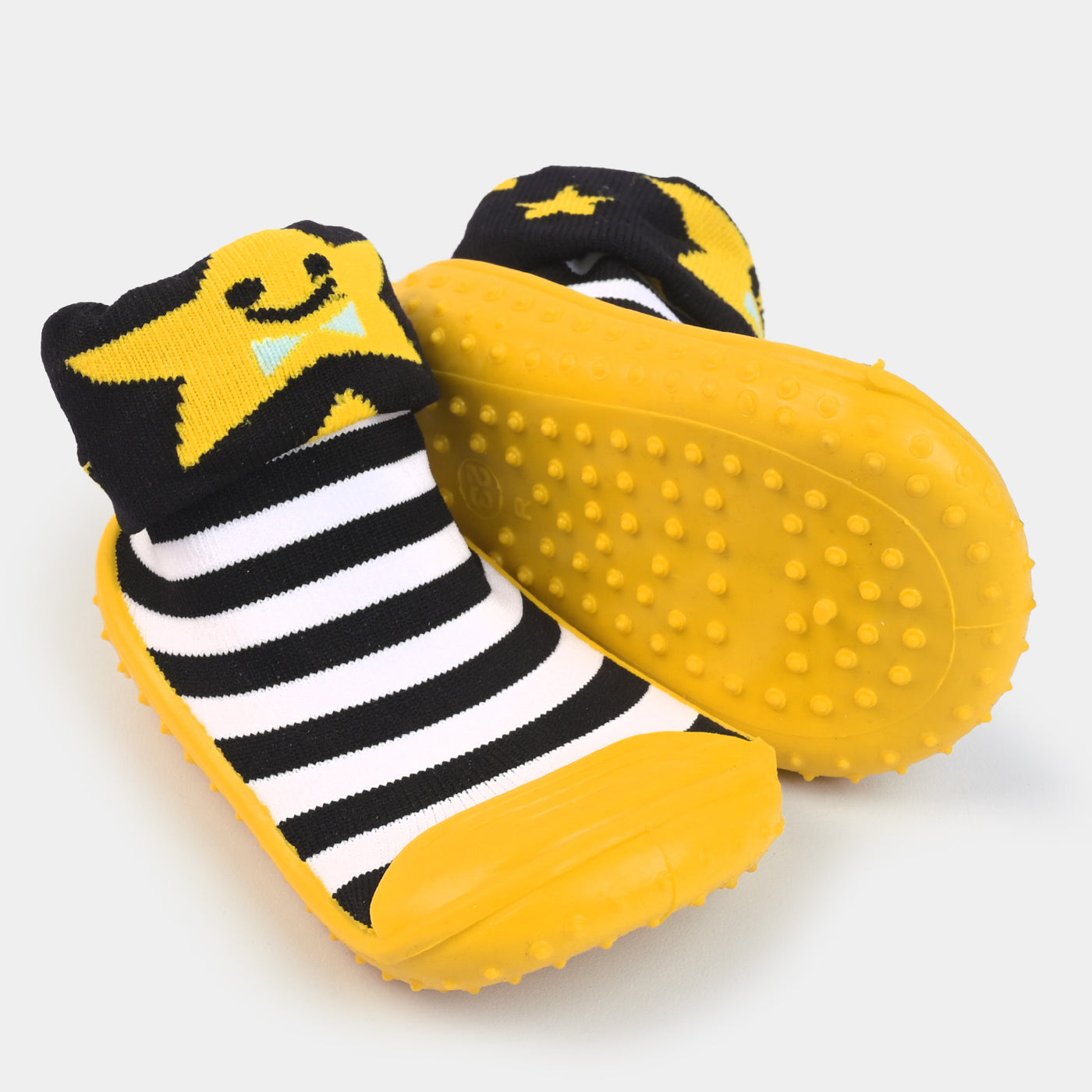 Infant Soft Rubber Skidder Footwear