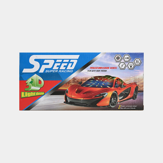 UNIVERSAL SPEED CAR WITH LIGHT & MUSIC FOR KIDS