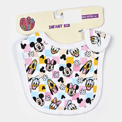 Bibs Minnie & Friends-White