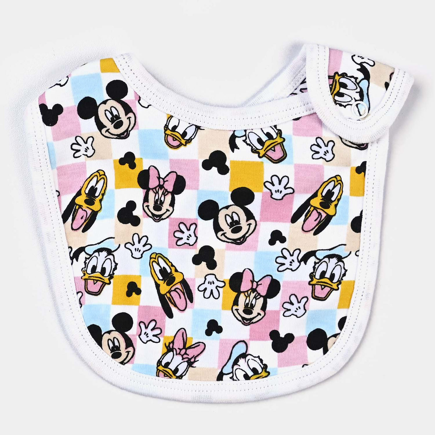 Bibs Minnie & Friends-White