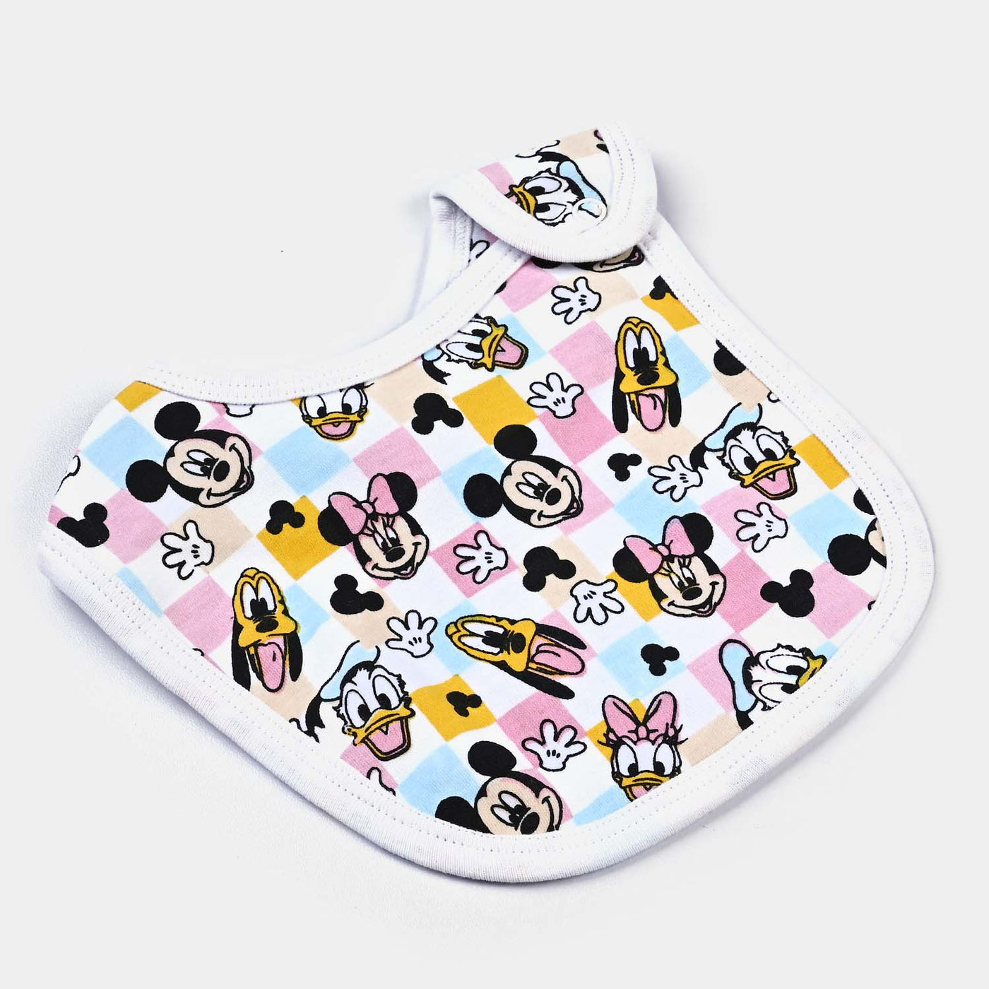 Bibs Minnie & Friends-White