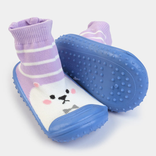 Infant Soft Rubber Skidder Footwear