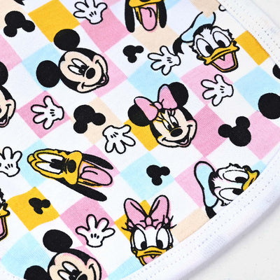 Bibs Minnie & Friends-White