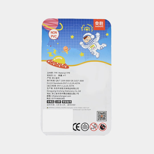 Multi Design Erasers For Kids