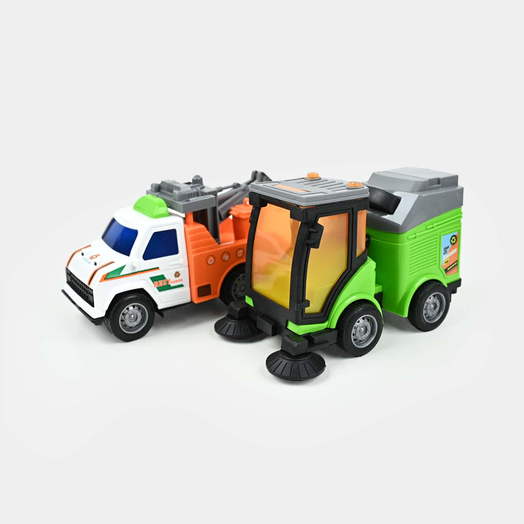 Street Cleaning Vehicle Set | 4PCs