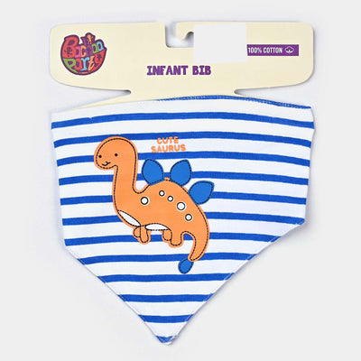 Bibs Dinosaurs-White