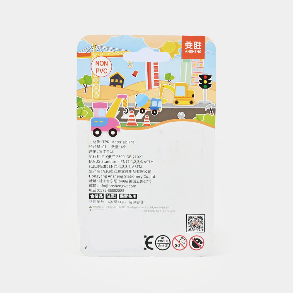 Multi Design Erasers For Kids