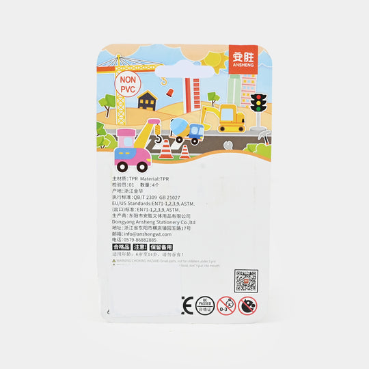 Multi Design Erasers For Kids