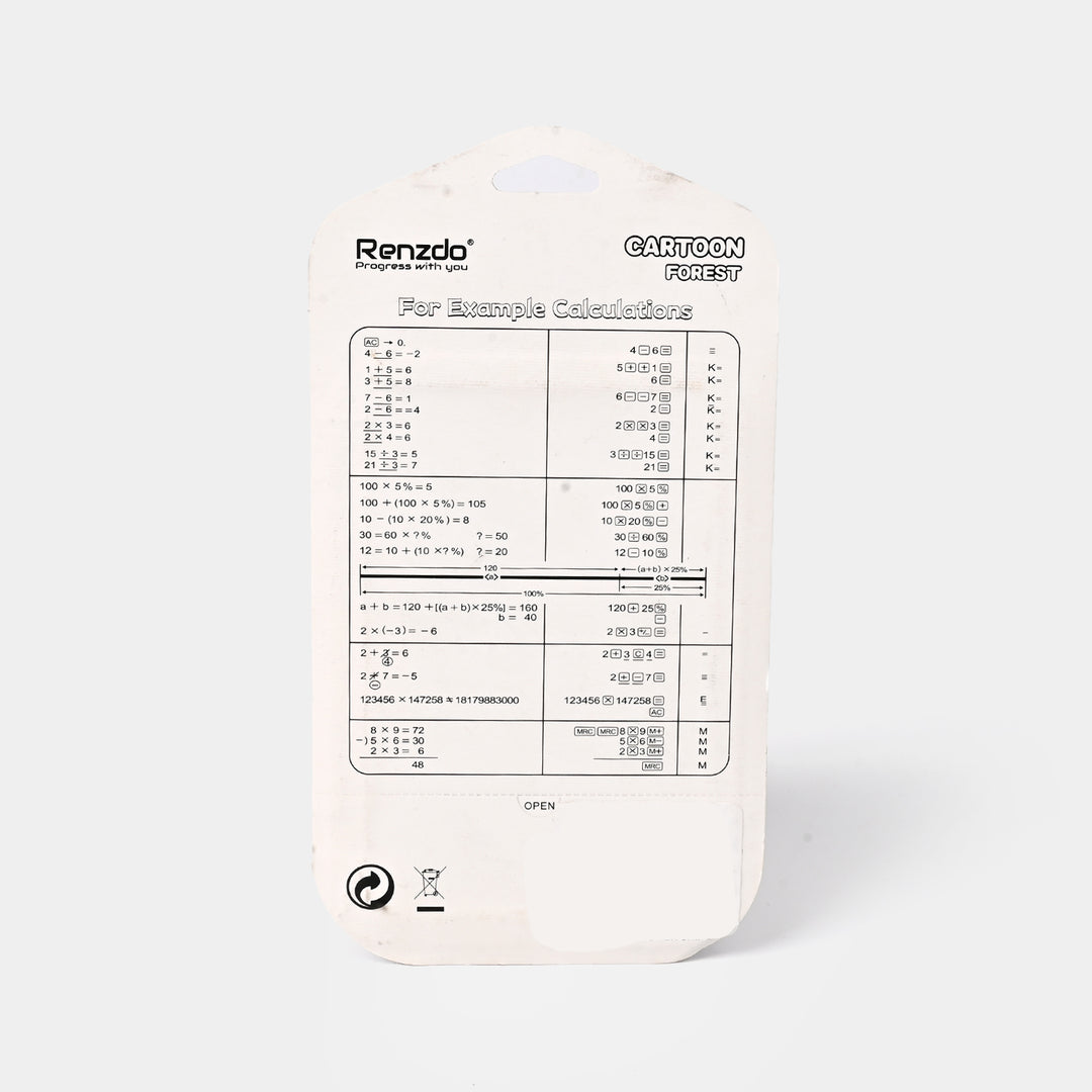 Mini Calculator – Pink Edition