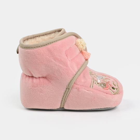 Baby Winter  Fur Shoes | Pink