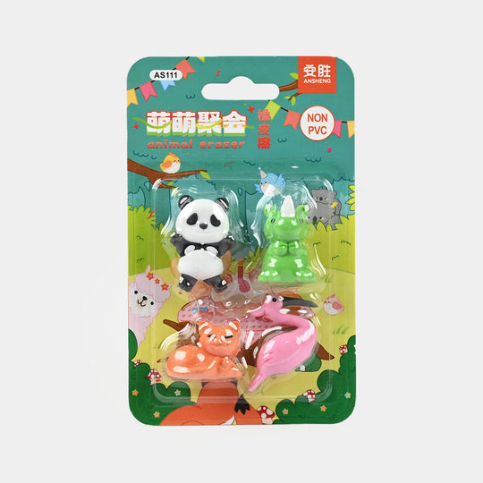 Multi Design Erasers For Kids