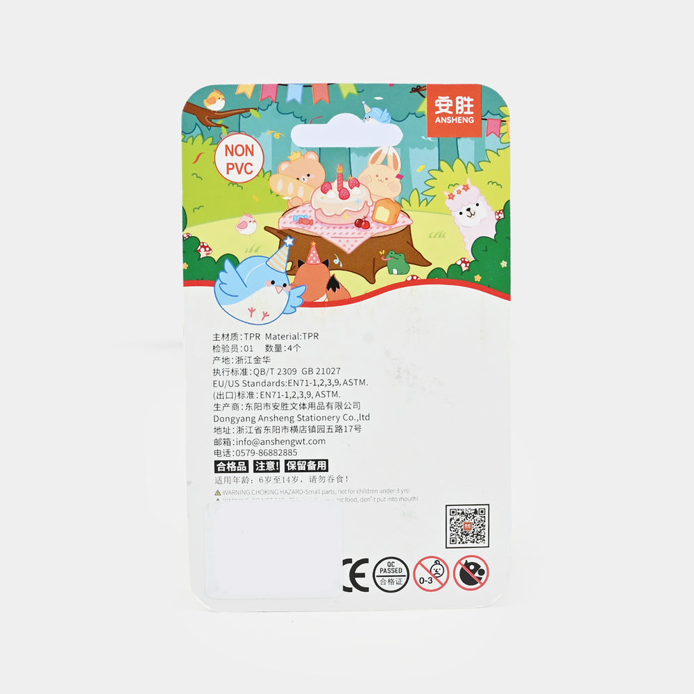 Multi Design Erasers For Kids